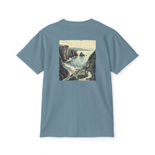 Coastal Cliff Ride Pocket T-Shirt