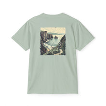 Coastal Cliff Ride Pocket T-Shirt