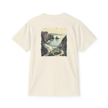 Coastal Cliff Ride Pocket T-Shirt