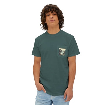 Coastal Cliff Ride Pocket T-Shirt