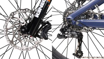 Cyke Falcon S Full Suspension Electric Mountain Bike